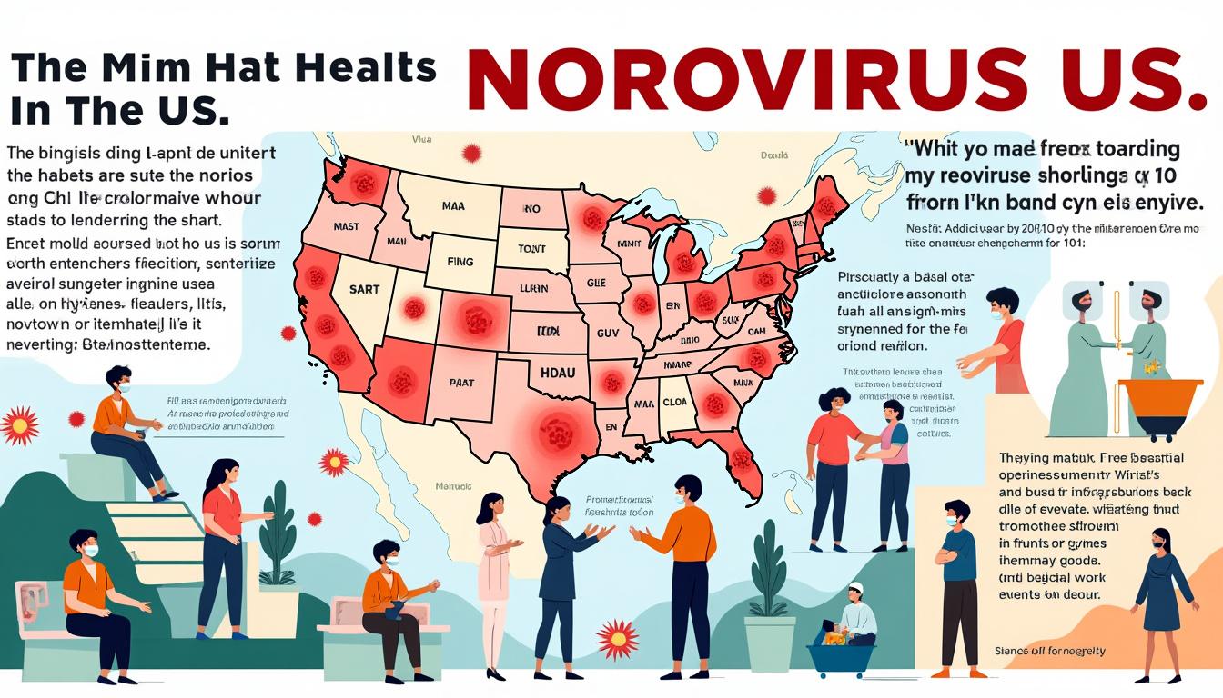Explosion des cas de Norovirus aux États-Unis : conseils essentiels pour se protéger