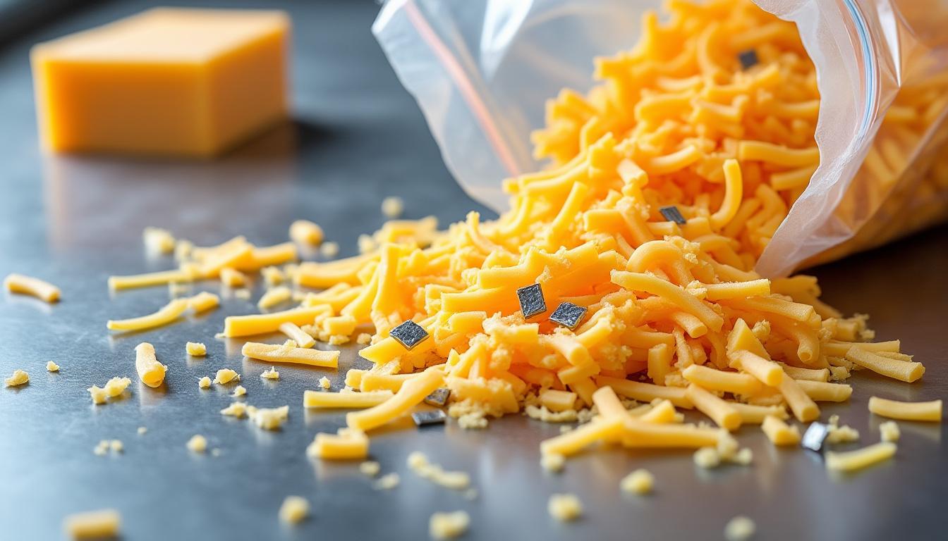 La FDA Rappelle un Lot de Fromage Râpé en Raison d’un Risque de Contamination Métallique