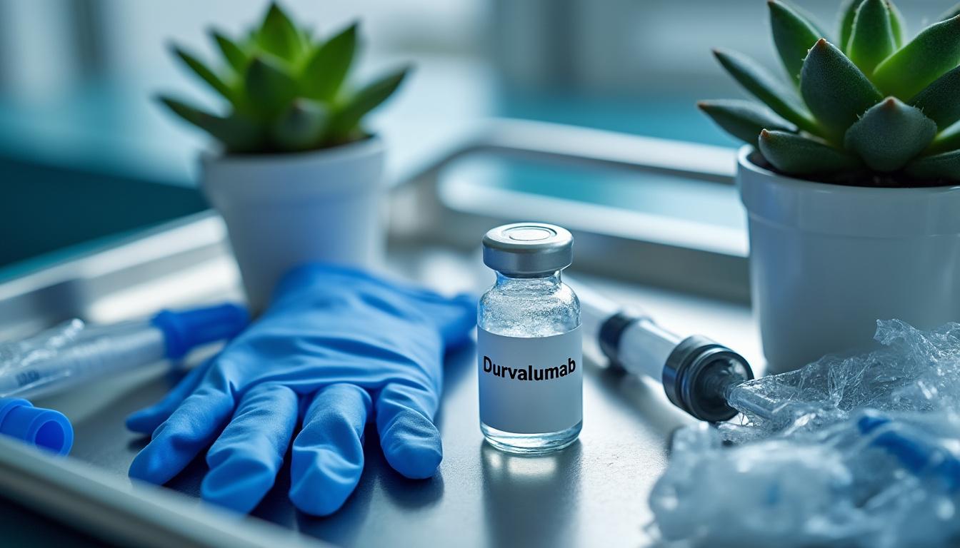Le durvalumab améliore la survie dans le cancer du poumon à petites cellules, mais à quel prix ?