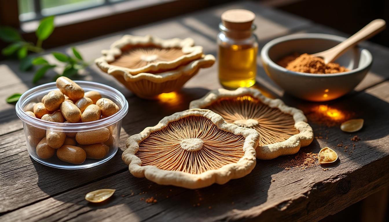 découvrez les bienfaits du reishi, un champignon médicinal reconnu pour renforcer le système immunitaire et favoriser le bien-être général.