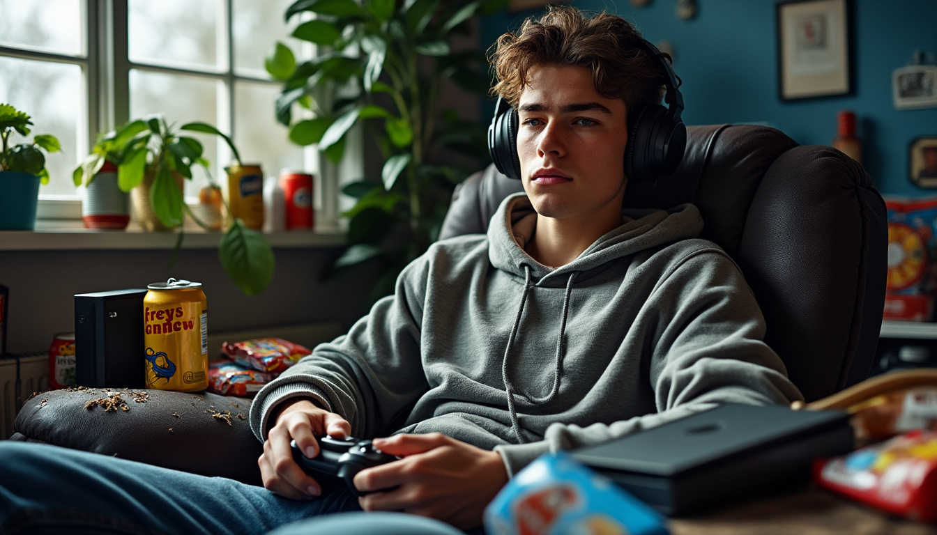 Chez les étudiants, plus on joue aux jeux vidéo plus l’alimentation se dégrade et l’IMC grimpe